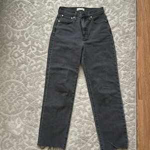 Madewell perfect vintage straight jeans